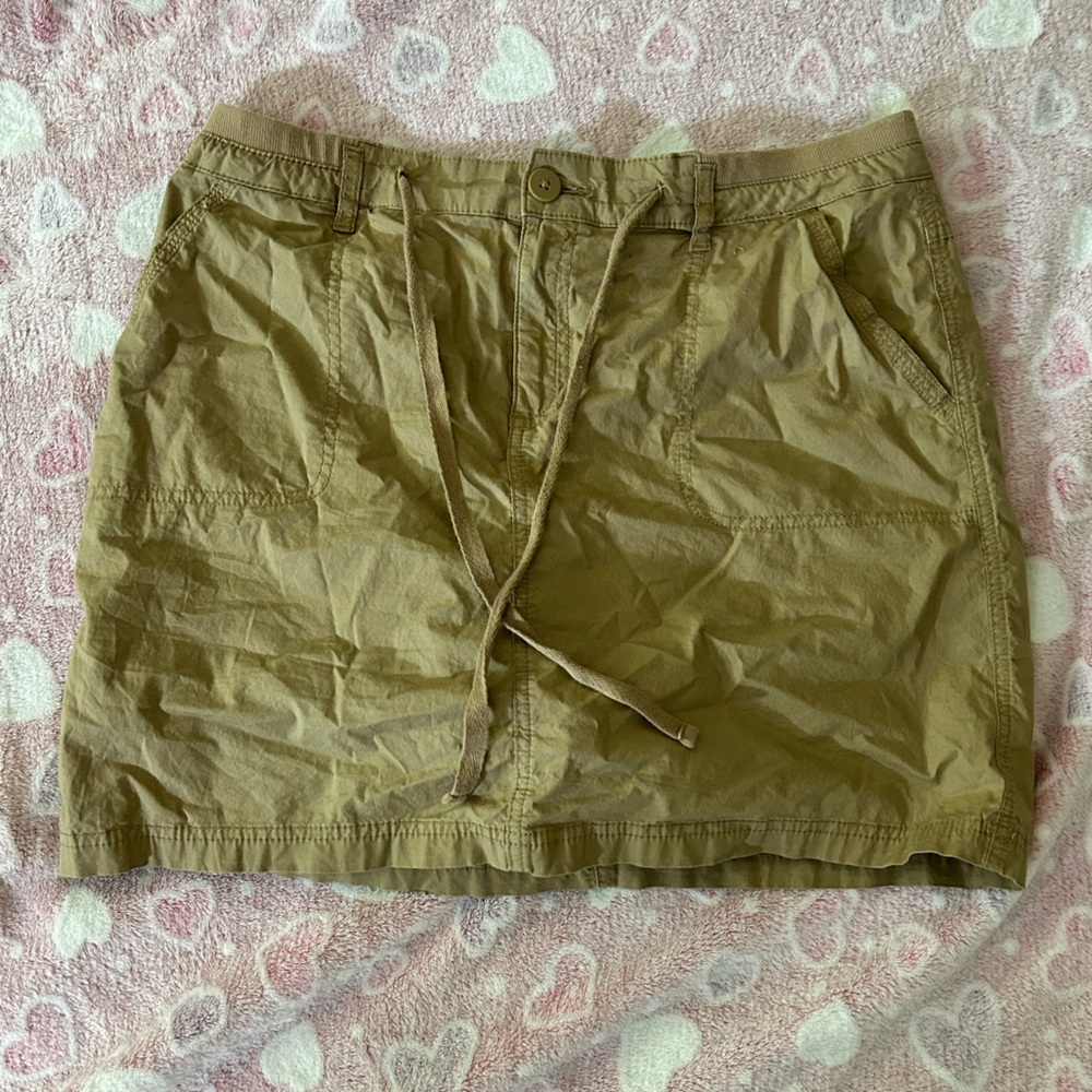Khaki Skirt by Faded Glory